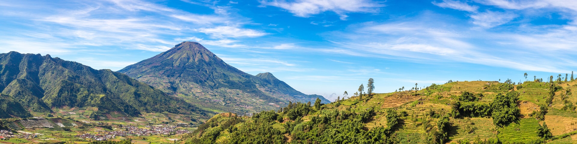 Sindoro Mountain, Central Java