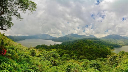 Twin lake of north Bali, Indonesia