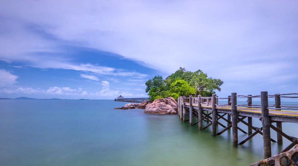 Wonderful sunset photos at batam bintan indonesia