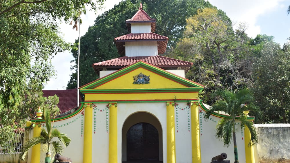 The gate of the Kingdom of Sumenep, Madura, East Java, Indonesia which is 751 years old