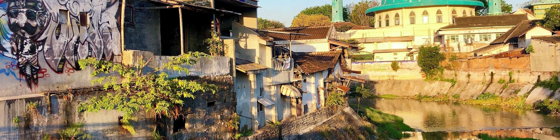 Small town in East Java
