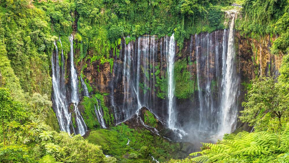 Tumpak Sewu Waterfall, Java