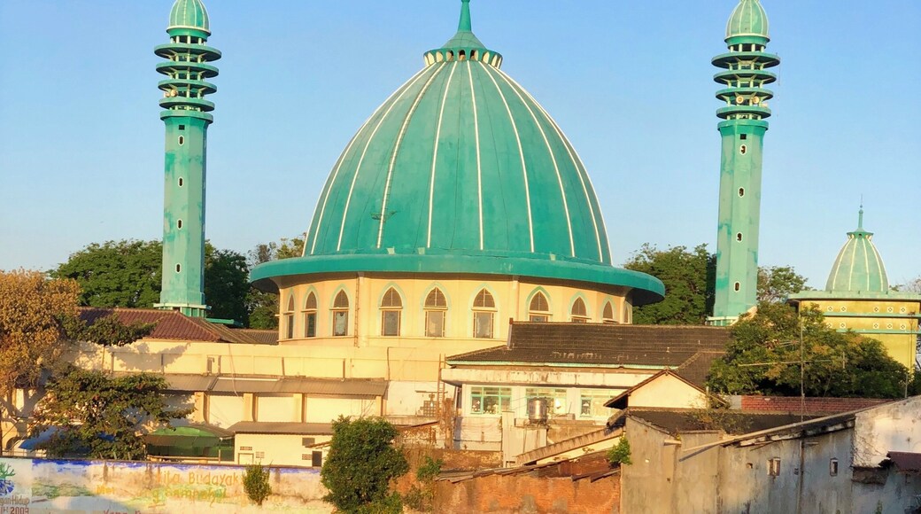 People fishing below