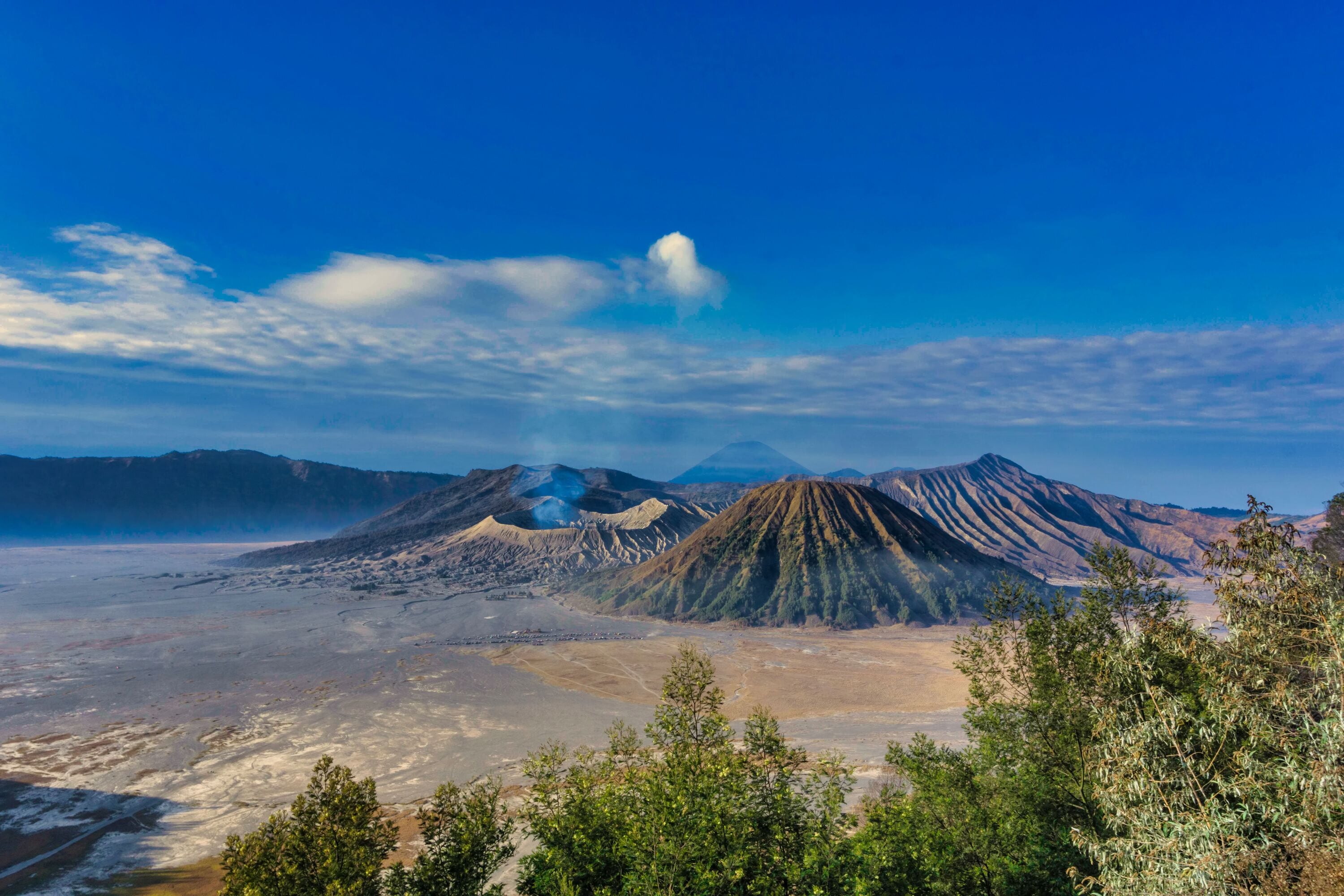 Mount Bromo, is an active volcano and part of the Tengger massif, in East Java, Indonesia.