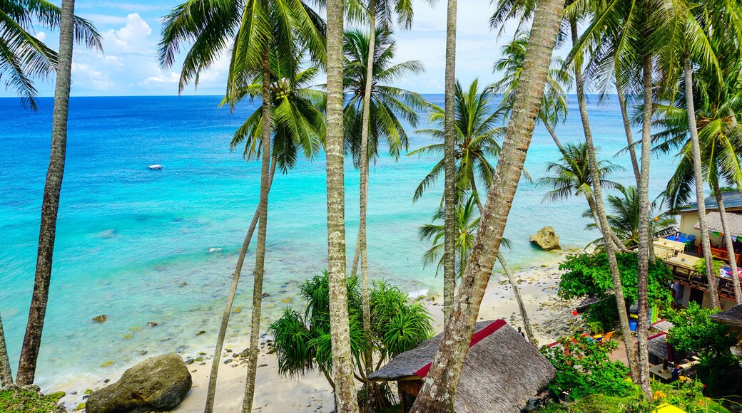 Sabang Island , Acheh , Indonesia - October 6th, 2017. Freddies Santai Sumurtiga is a beach resort that is very popular for tourist to stay in the island.