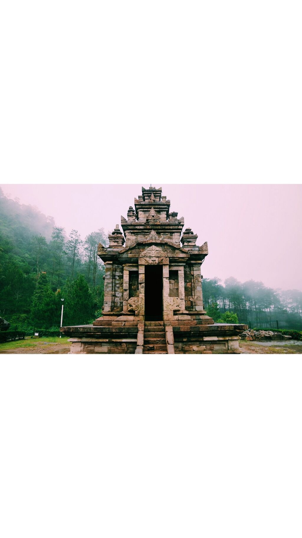 Candi gedong songo it's means 9 temple, but you can see just 5 temple.
#vacation #out #traveler