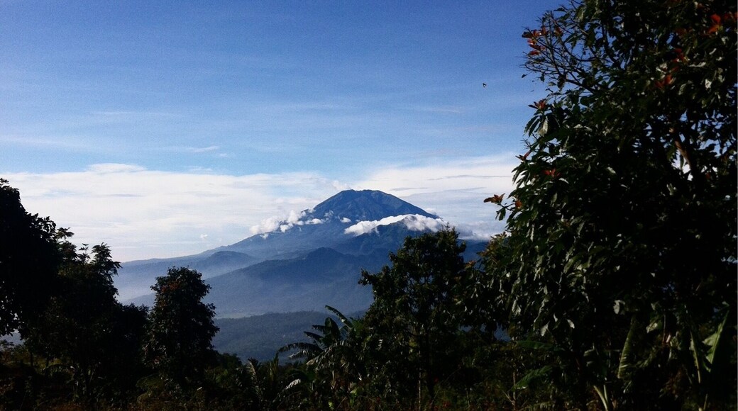 Ungaran Mt. from candi
