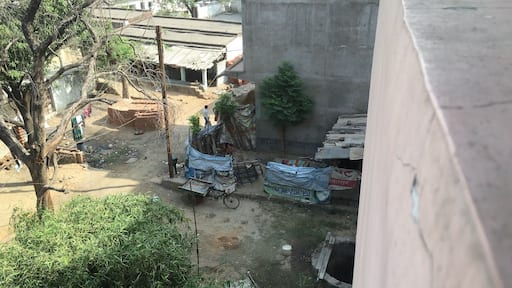 Many, many people in India live like this.