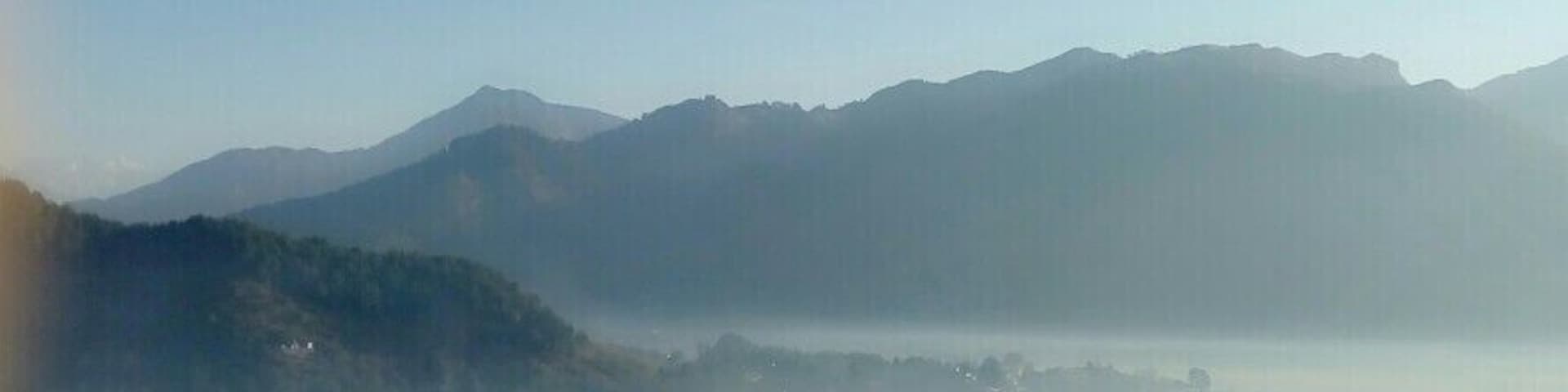 View from Pithoragarh Market .