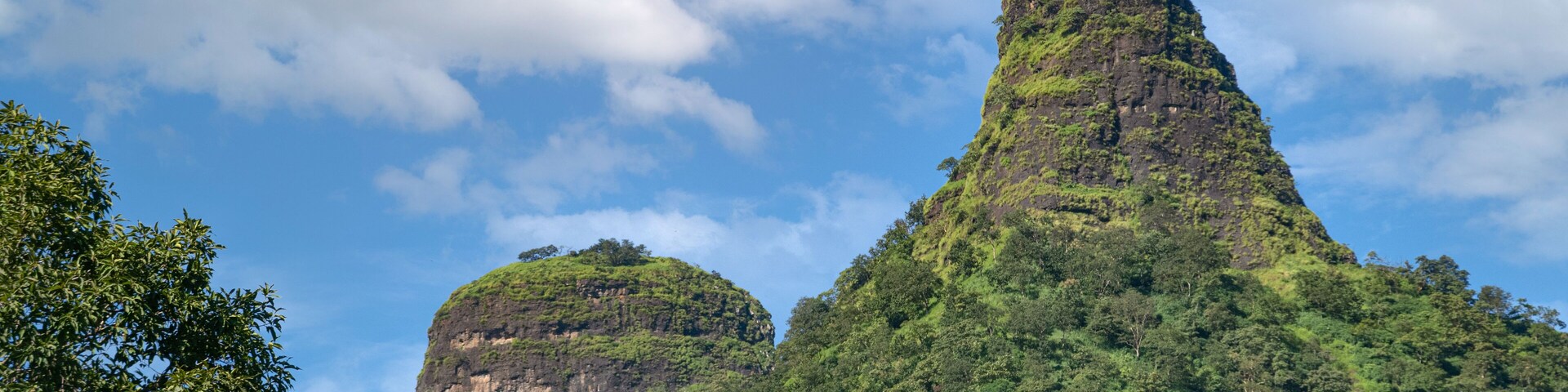 Gorakhgad Fort and Machindragad fort near Murbad, Kalyan ,Maharashtra,India