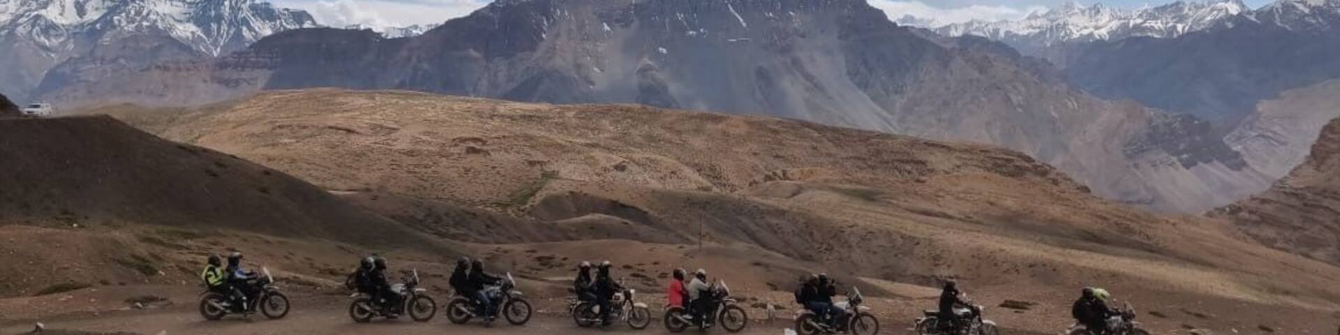 Bike rides all the way to Spiti.. the best ride to be on.. beautiful mountains of every kind and the water scoops are almost dreamworthy