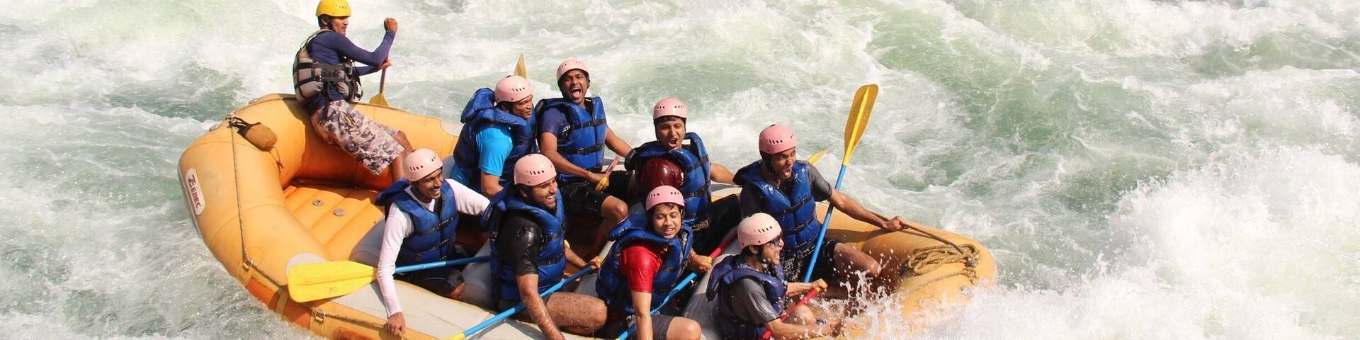 White water river rafting at #dandeli had an awesome experience