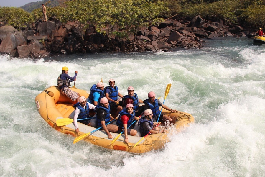 White water river rafting at #dandeli had an awesome experience