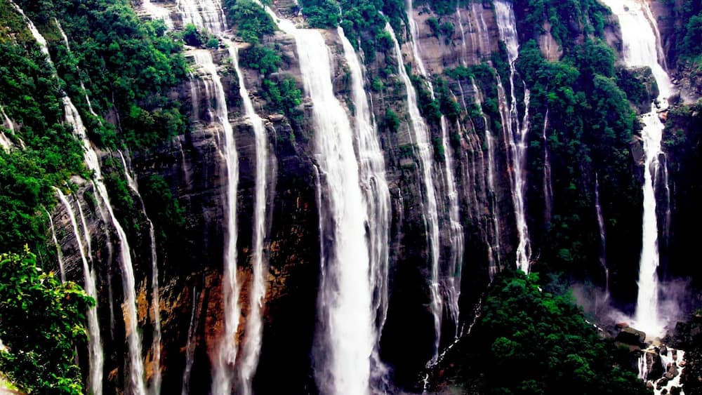 Not every time you get to see it this clear...
#waterfall #green #nature