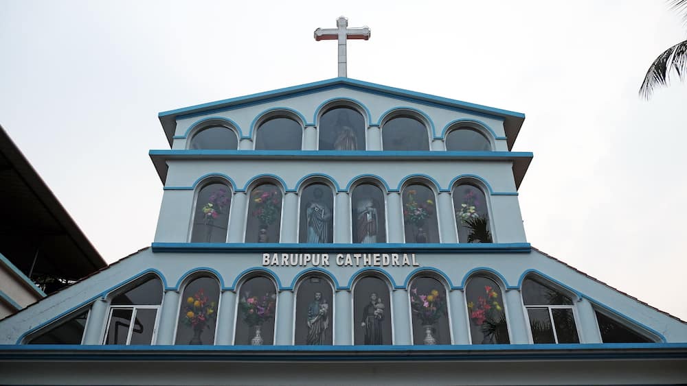Catholic cathedral of Immaculate Heart of Mary and St. Teresa of Calcutta in Baruipur, West Bengal, India