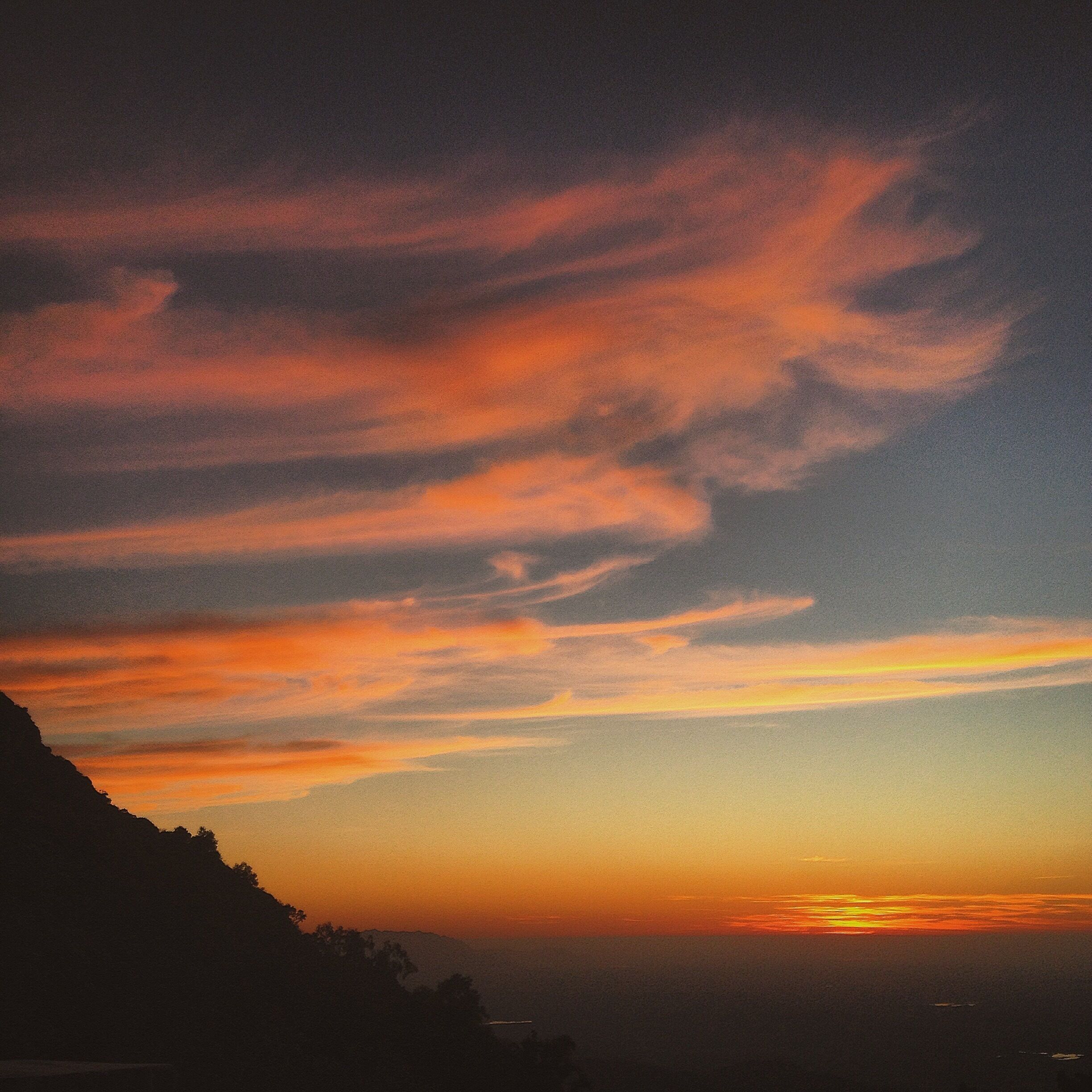 The cotton candy colored sky captured my sight till the sun was no more to be seen. #sunrise #morning #india #mtabu #mountabu #bruisedpassports