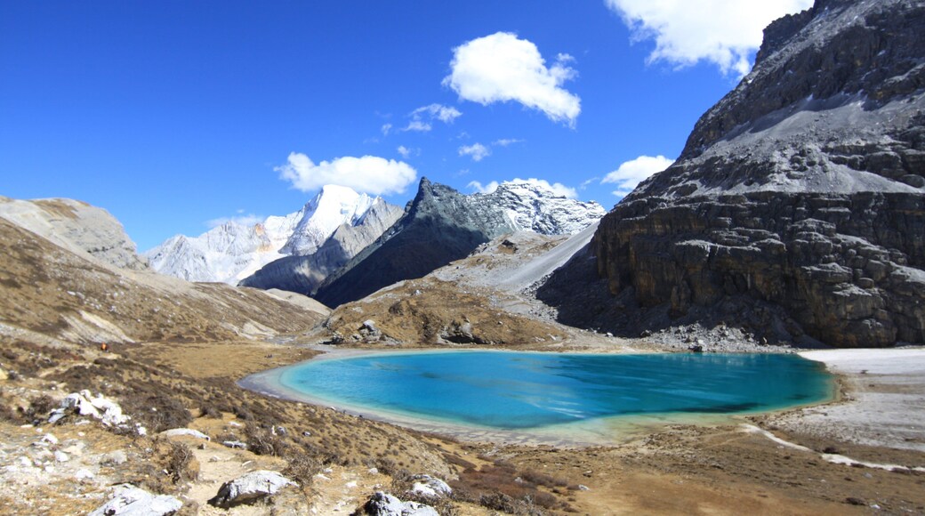 Daocheng Yading Nature Reserve at China.