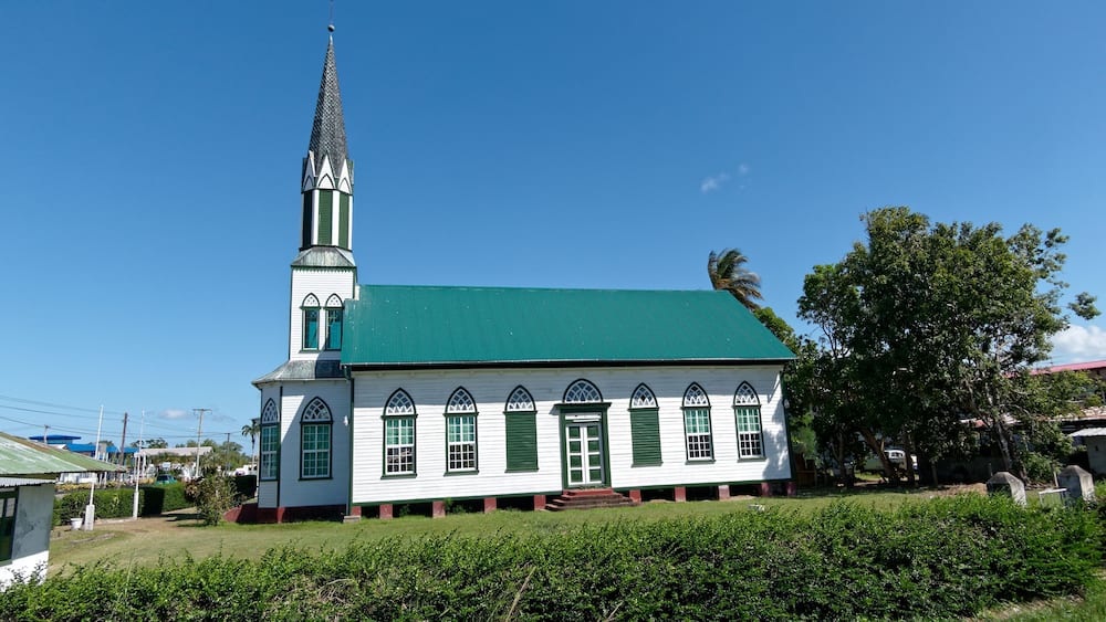 Vredeskerk à Nieuw Nickerie au Suriname
