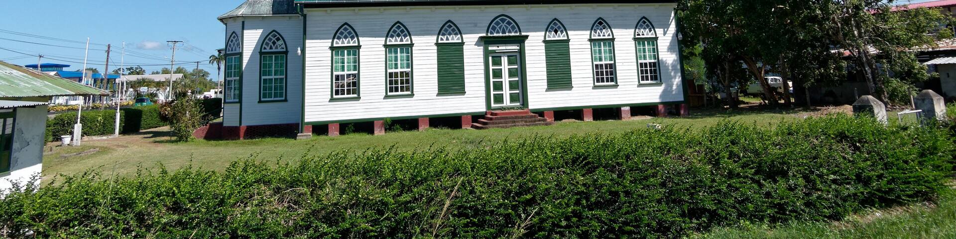 Vredeskerk à Nieuw Nickerie au Suriname