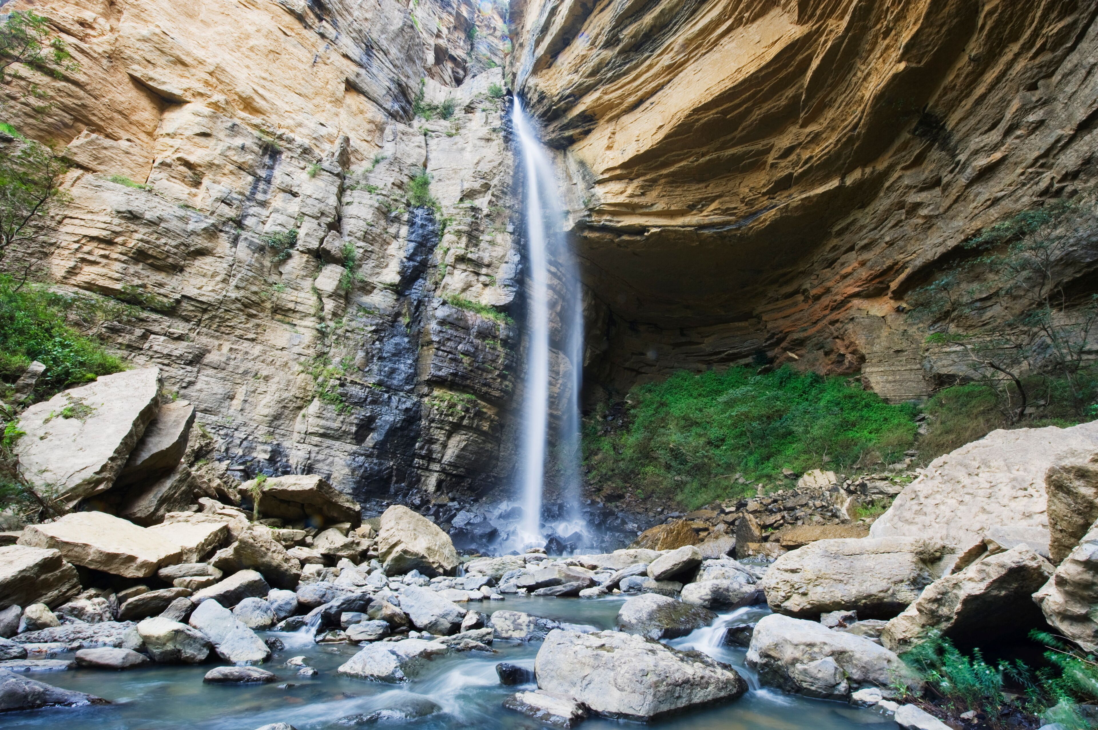 El Hayal Waterfall, Santa Sofia, near Villa de Leyva, Colombia