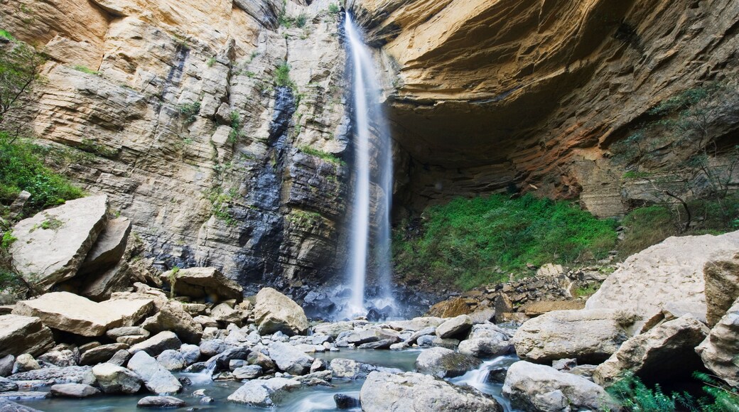 El Hayal Waterfall, Santa Sofia, near Villa de Leyva, Colombia