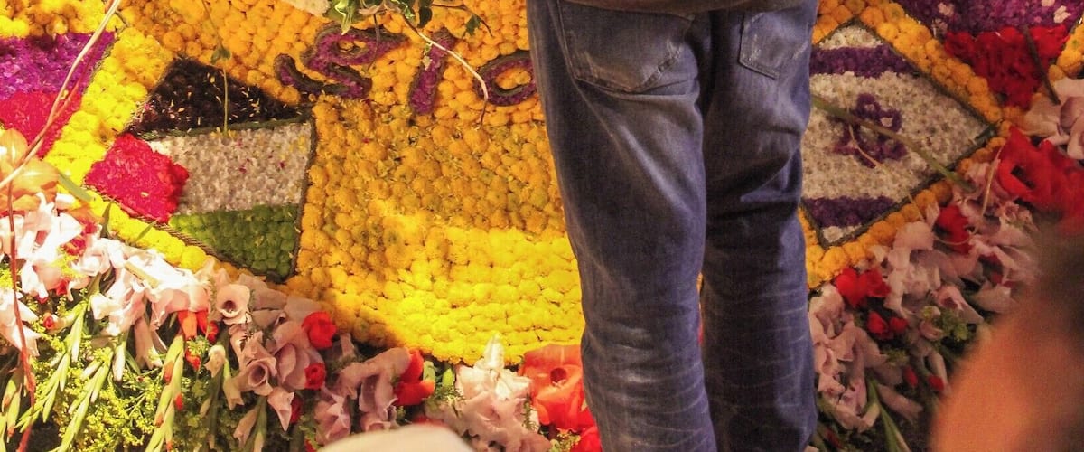 (4) To be honest, the best view of the parade is from home on TV, that is if you want to see the silletas better on the day of… However, you don’t want to miss being there, the atmosphere is incredible. So I got you the best solution. The nights before you can go up to Santa Elena (about 30 mins from Medellin) where you will find all the participants working on them right in their homes! The whole place is set up with tents, music, food carts, and exhibitions. (Read the full description on the other #festival posts)