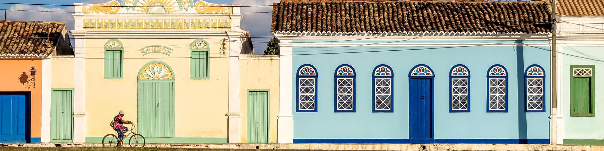 Lifestyle and architecture of Rio de Contas, Bahia, Brazil