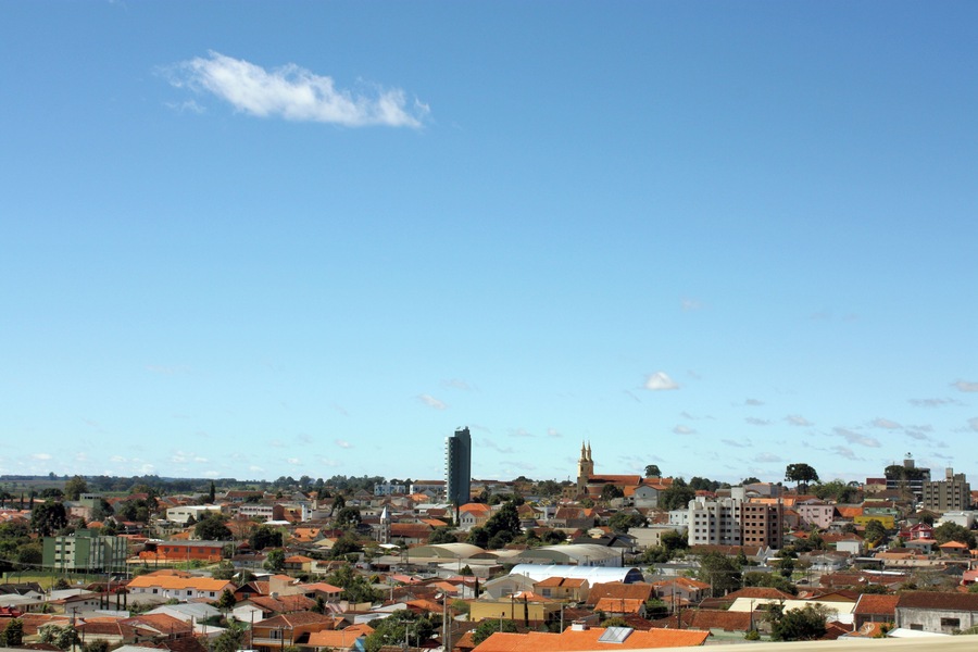 Castro city General View - Parana, Brazil