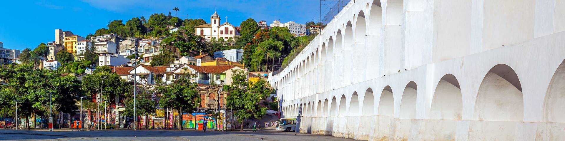 Lapa Arch in Rio de Janeiro, Brazil