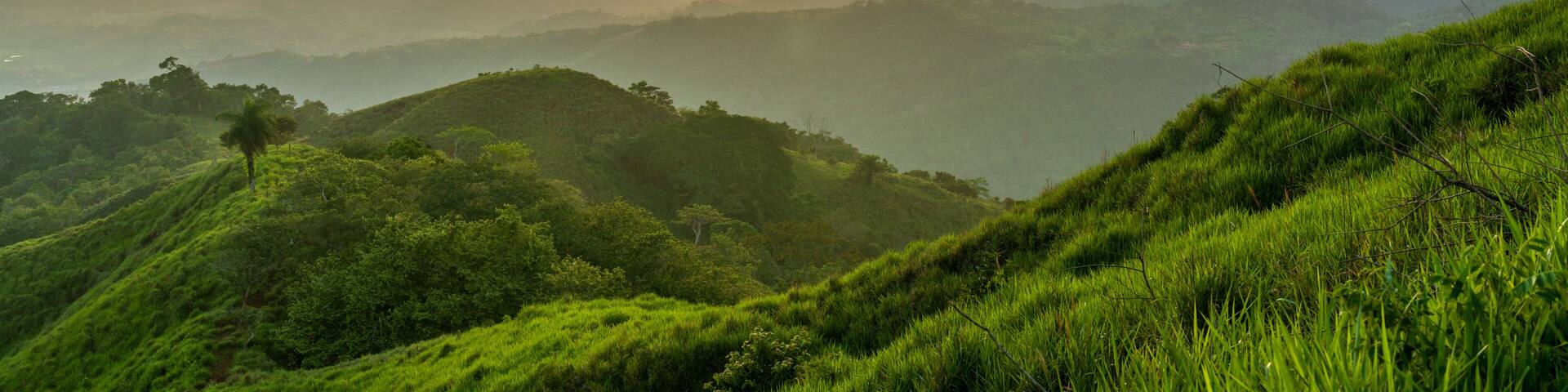 Just before dawn on the Pacific coast of Costa Rica, near Jaco.