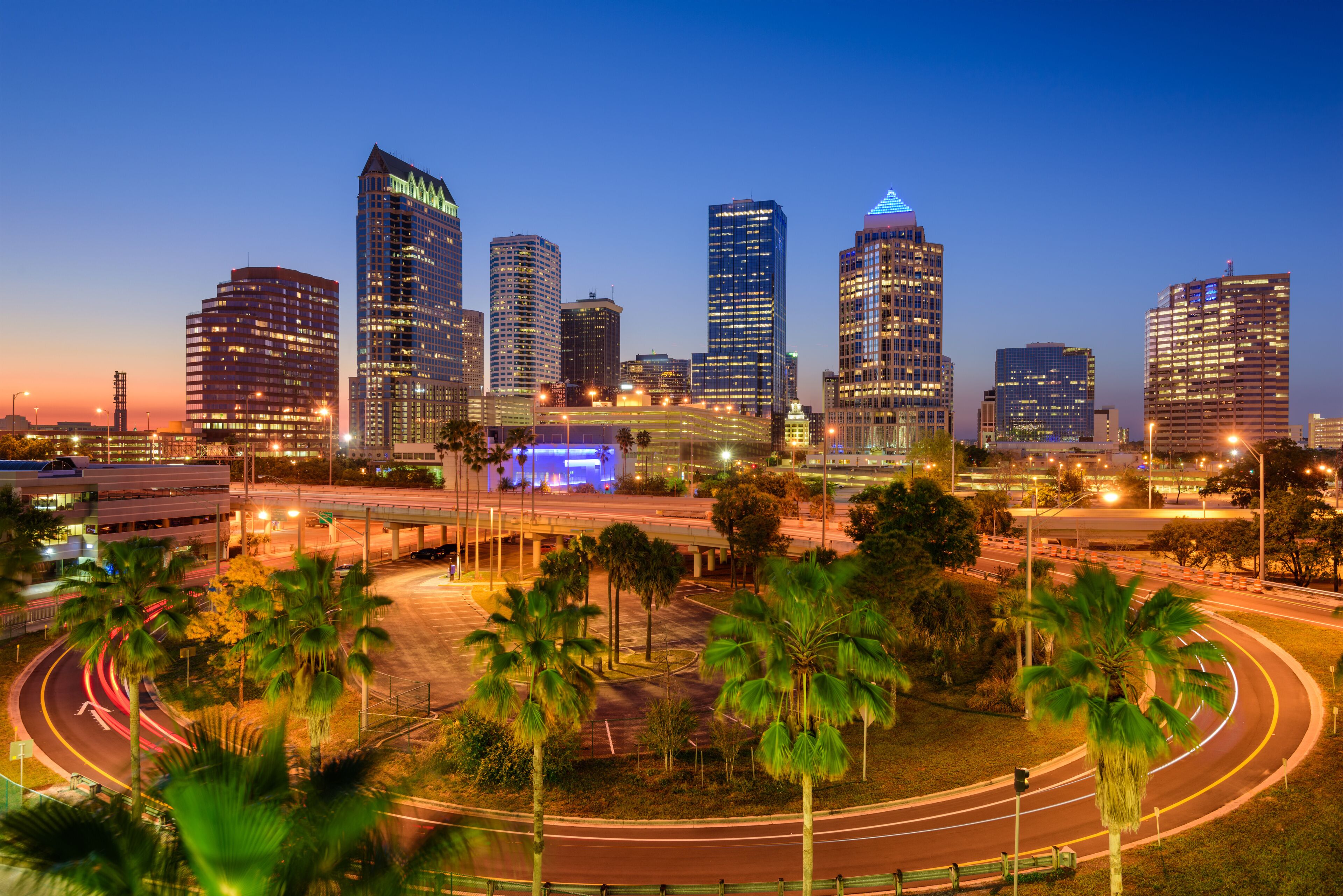 Tampa Florida Skyline