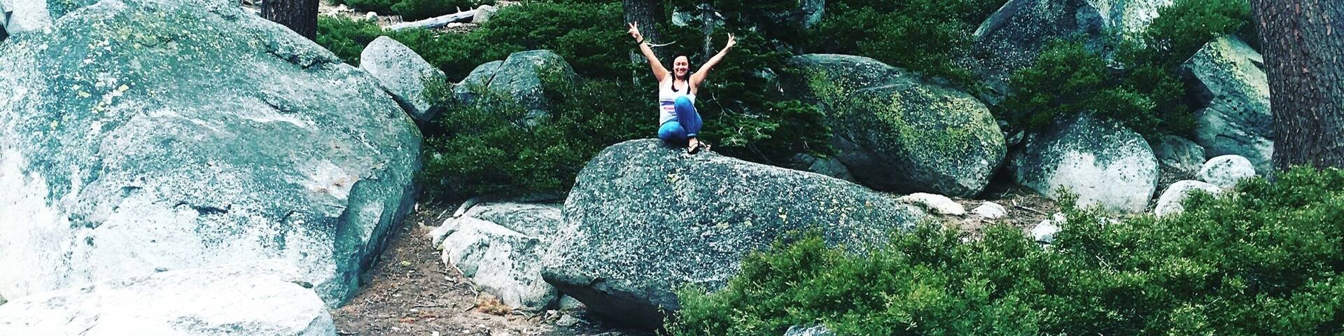 Trail head right under my feet and I wish I could just keep hiking. Someday....