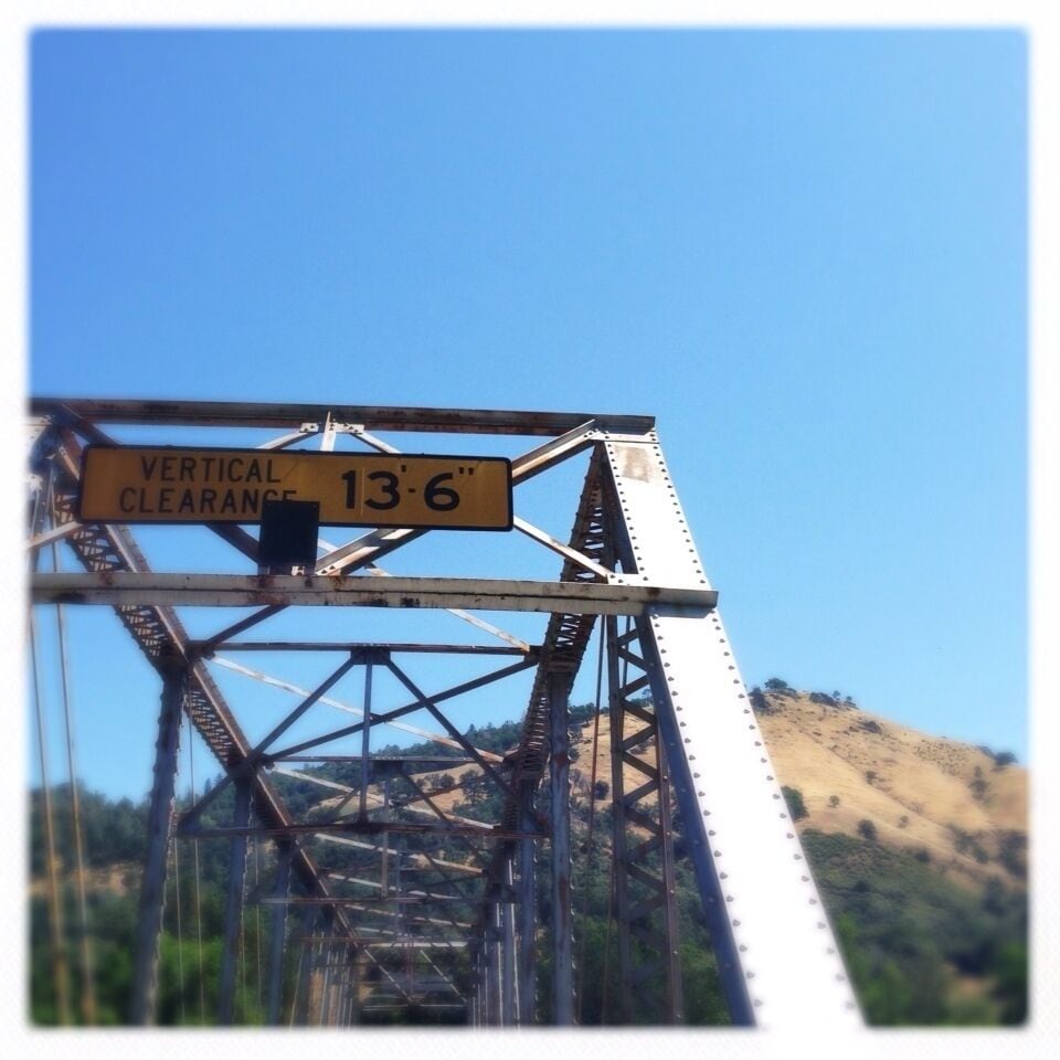 The bridge crossing the American River in Coloma. 

#Perspectives