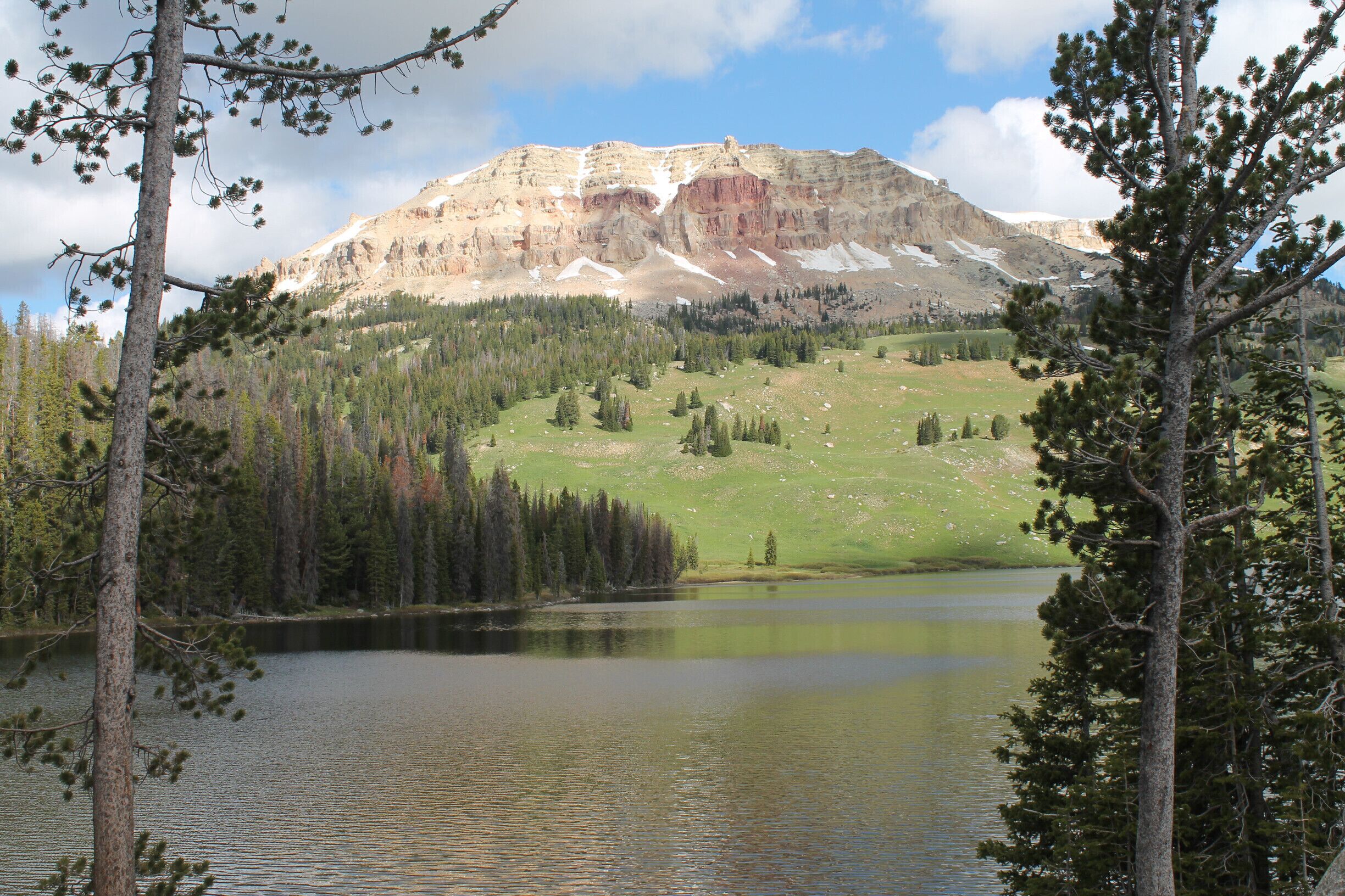 Beartooth Lake near northeast entrance to Yellowstone National Park