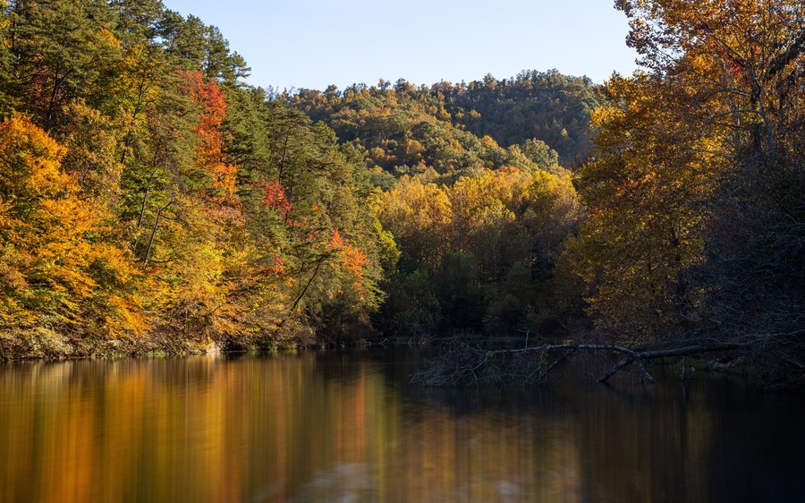 Autumn Color on Water