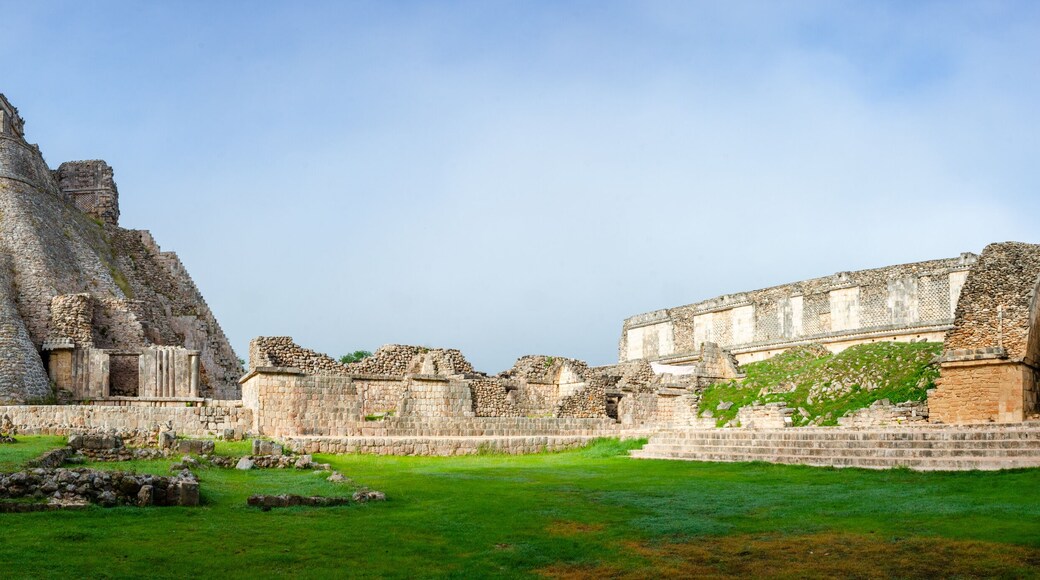 Pyramid of the Magician, Uxmal, Yucatan, Mexico