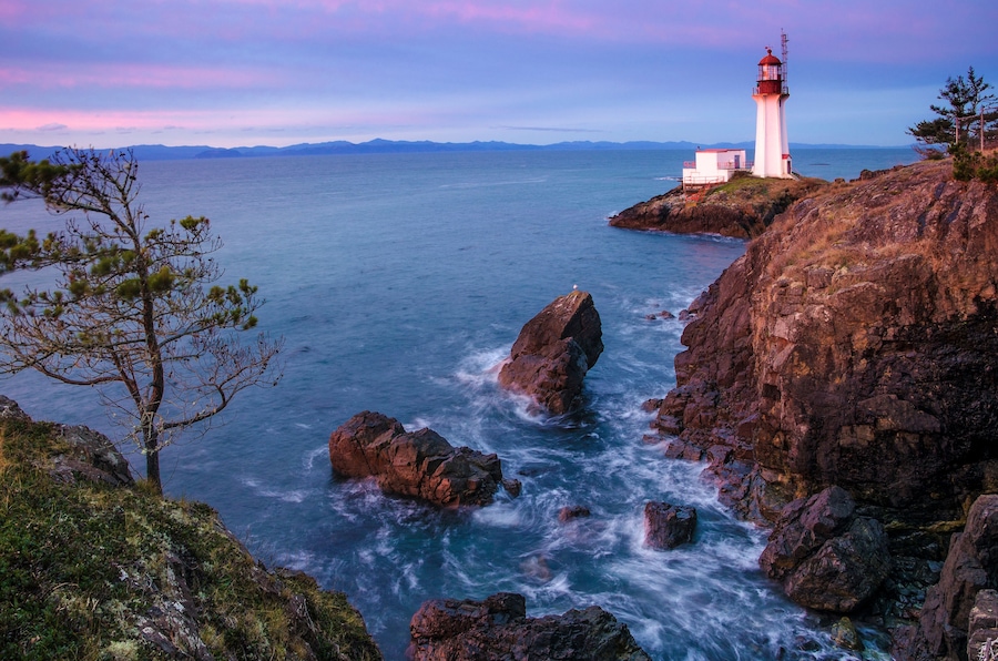 Sheringham Point Lighthouse, Shirley, British Columbia, Canada