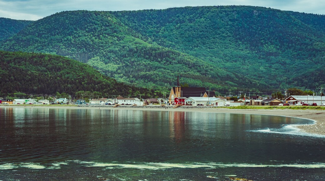 Mont-Louis on the banks of the St. Lawrence River
