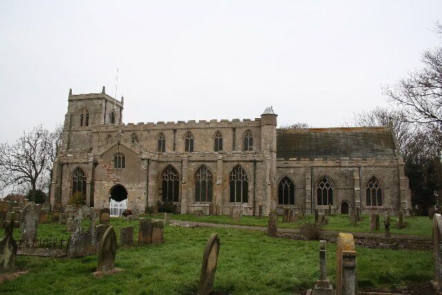 St.Mary & St.Nicholas' church, Wrangle, Lincs. Obviously Decorated and Perpendicular, but you enter through an early English south doorway and there's bits of Norman billet frieze in the chancel. The greatest treasure is the 14th century stained glass (c1350-70)including a wonderful depiction of the resurrection with the sleeping soldiers wearing 14th century military costume.