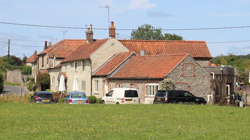 Old English Buildings in Wiveton, Great place to eat