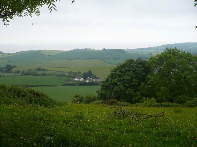 Looking towards the coast between Withycombe and Dunster