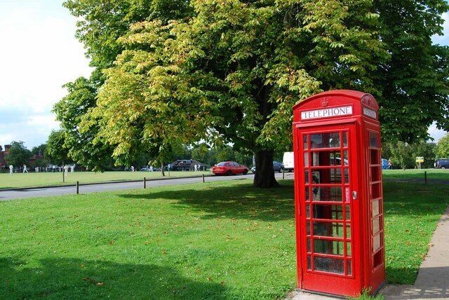 Telephone box in Wisborough Green