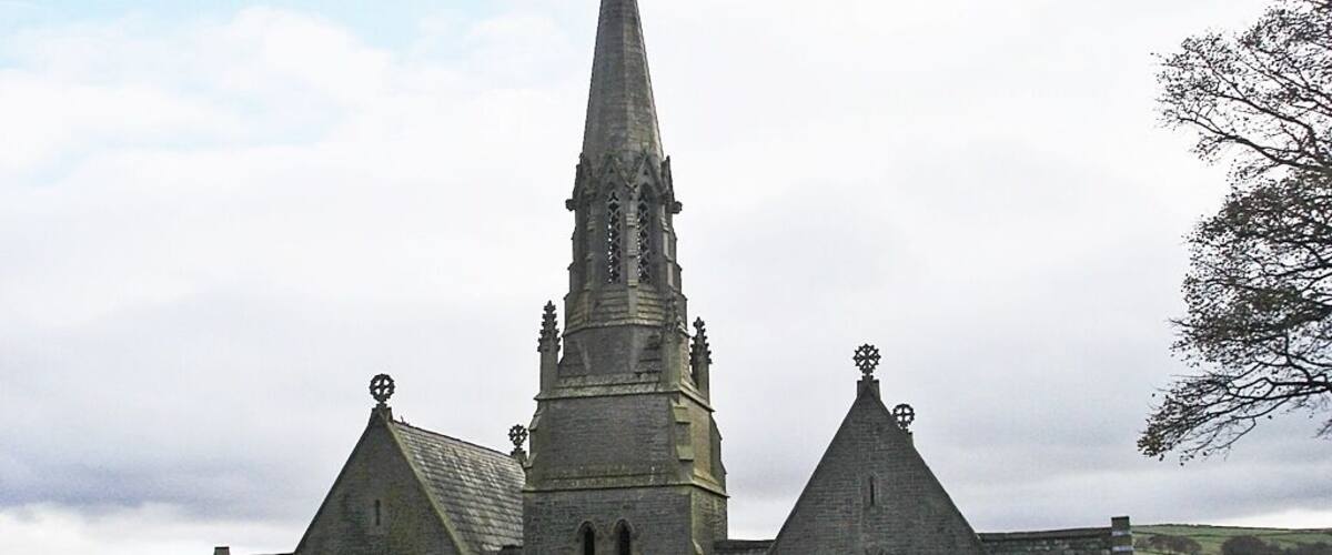 Entrance to Colne Cemetery