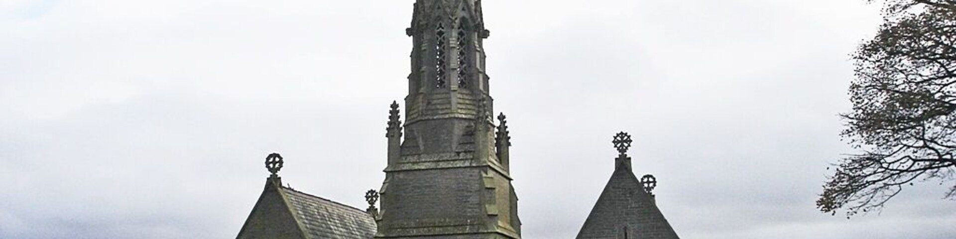 Entrance to Colne Cemetery