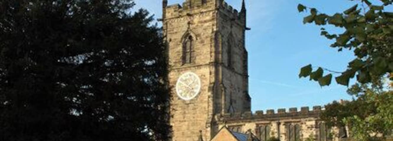 St Wystan's parish church, Repton, Derbyshire