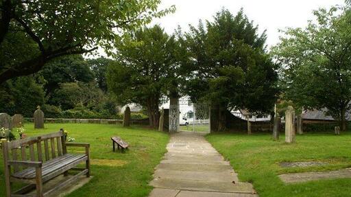 Path to St Mary's Church