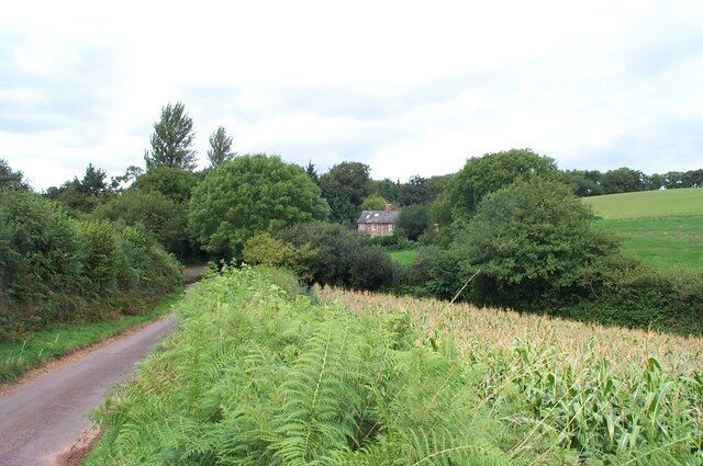 "Standards", an isolated cottage near West Monkton.
