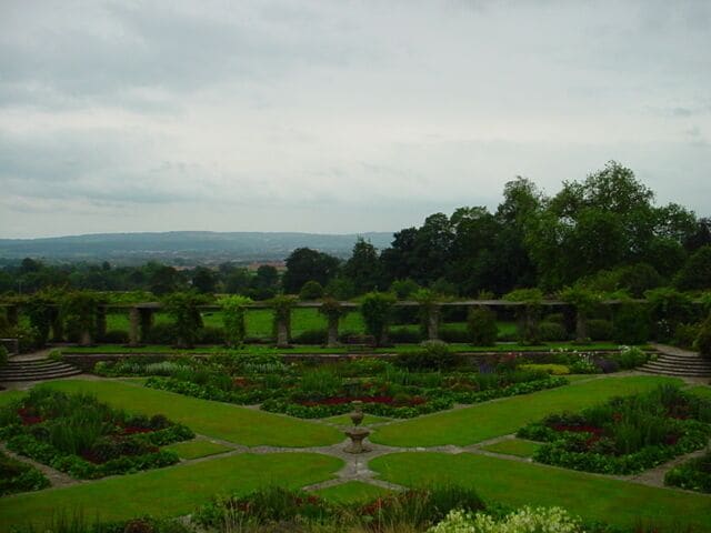 Hestercombe Gardens, Somerset. Example of an Edwardian English garden