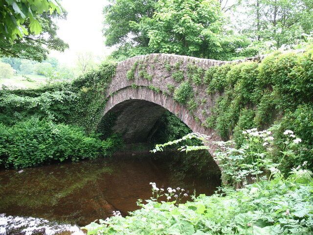 Burton Bridge At this point, the rough lane known as Morpeth Gate crosses Walden Beck and meets the B6160 road.