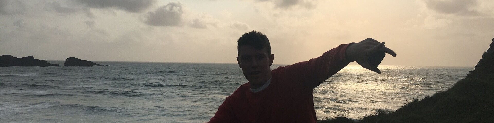 A lovely evening with a gorgeous view. Ruined by a best friend. Still alright though, I guess.